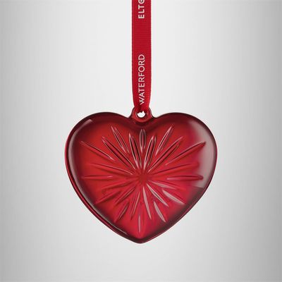 Waterford Elton John Aids Foundation Red Heart Ornament, MPN: 1079838, UPC: 701587492256