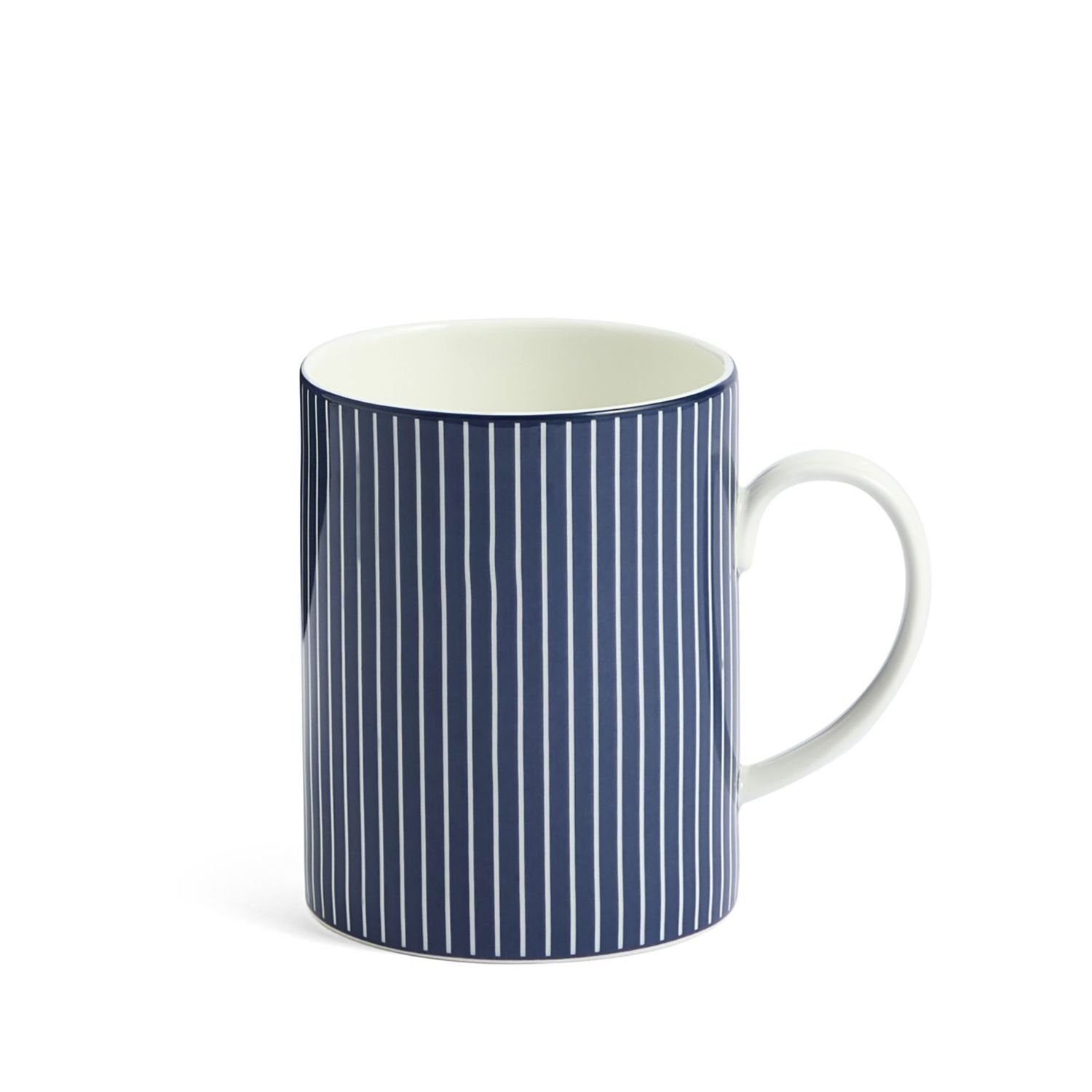 Wedgwood Gio Mug 340ml 11.5floz Pinstripe Blue, MPN: 1079126, UPC: 701587491310