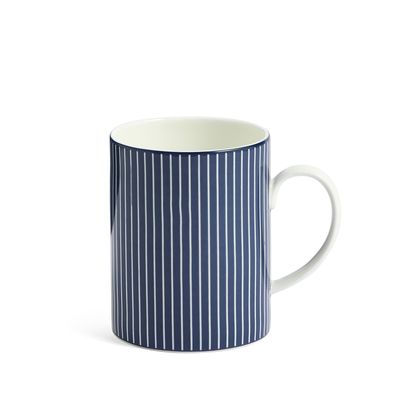 Wedgwood Gio Mug 340ml 11.5floz Pinstripe Blue, MPN: 1079126, UPC: 701587491310