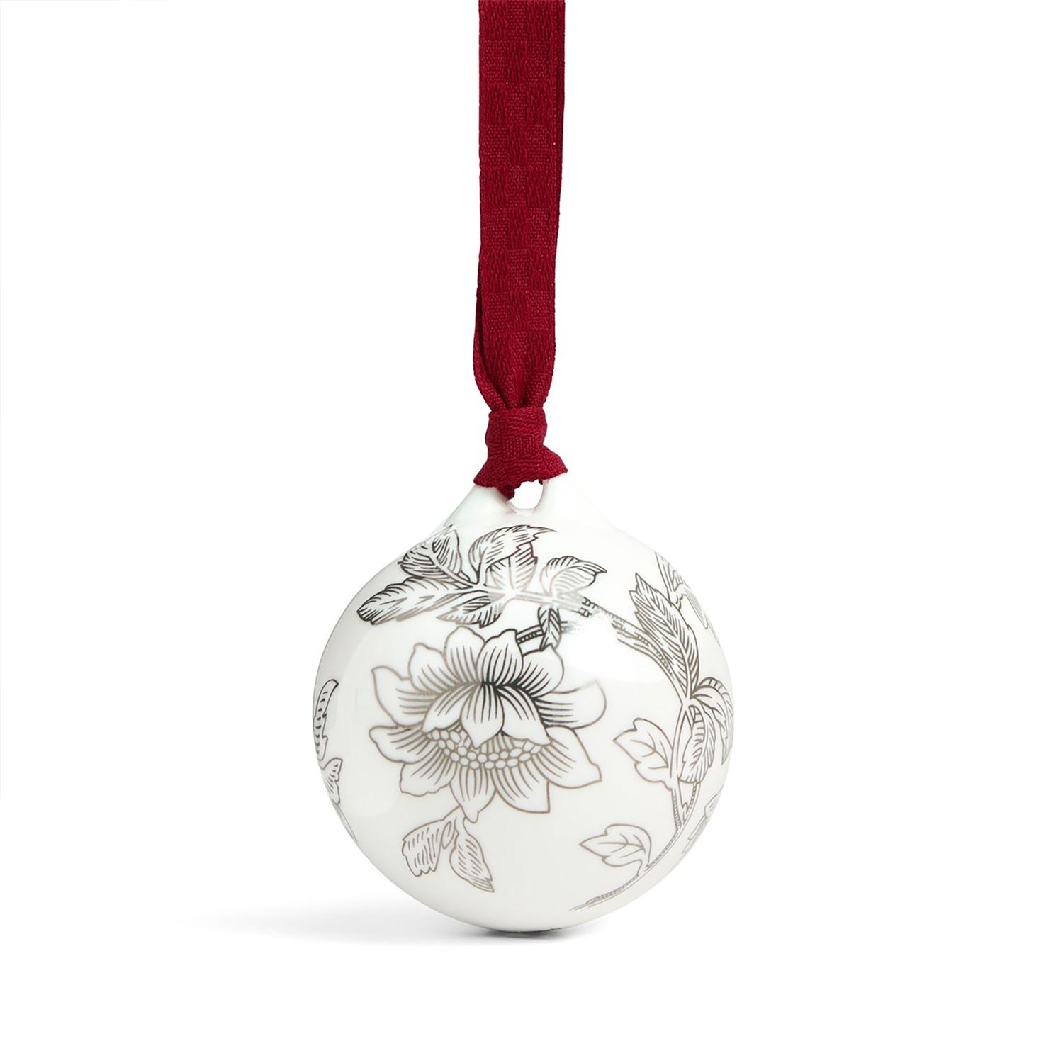 Wedgwood Festive Tonquin Ornament Silver No 2, MPN: 1081148, UPC: 701587494618