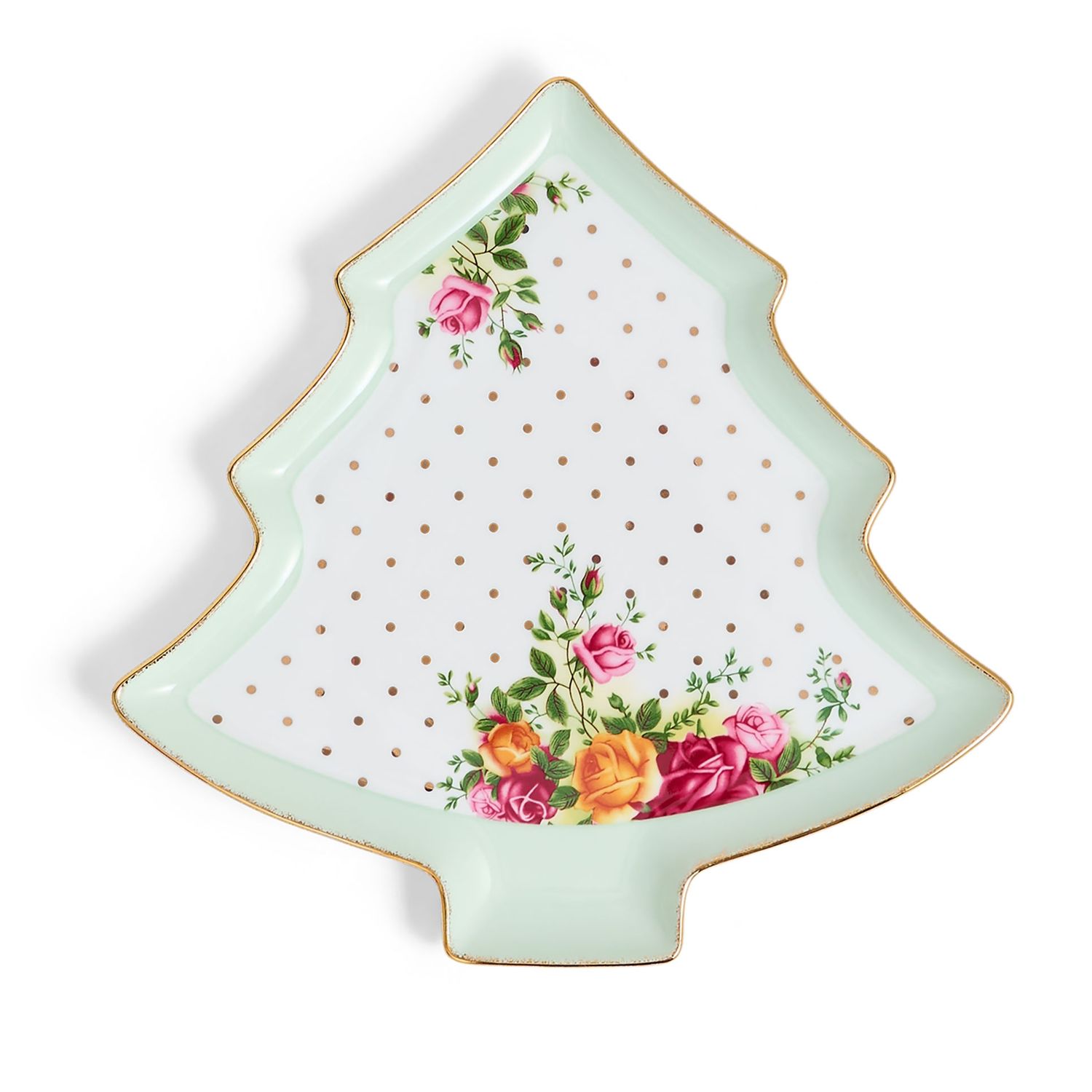 Royal Albert Old Country Roses Christmas Tree Serving Dish 27cm, MPN: 1079436, UPC: 701587491600