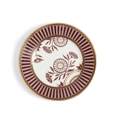 Wedgwood Red Splendour Plate 20.6cm 8.1 Inch, MPN: 1080921, UPC: 701587494267