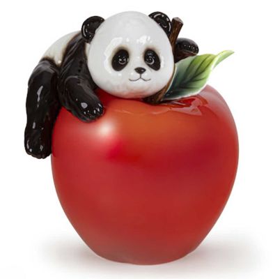 Franz Porcelain Happiness And Peace Panda Porcelain Figurine, MPN: FZ03998