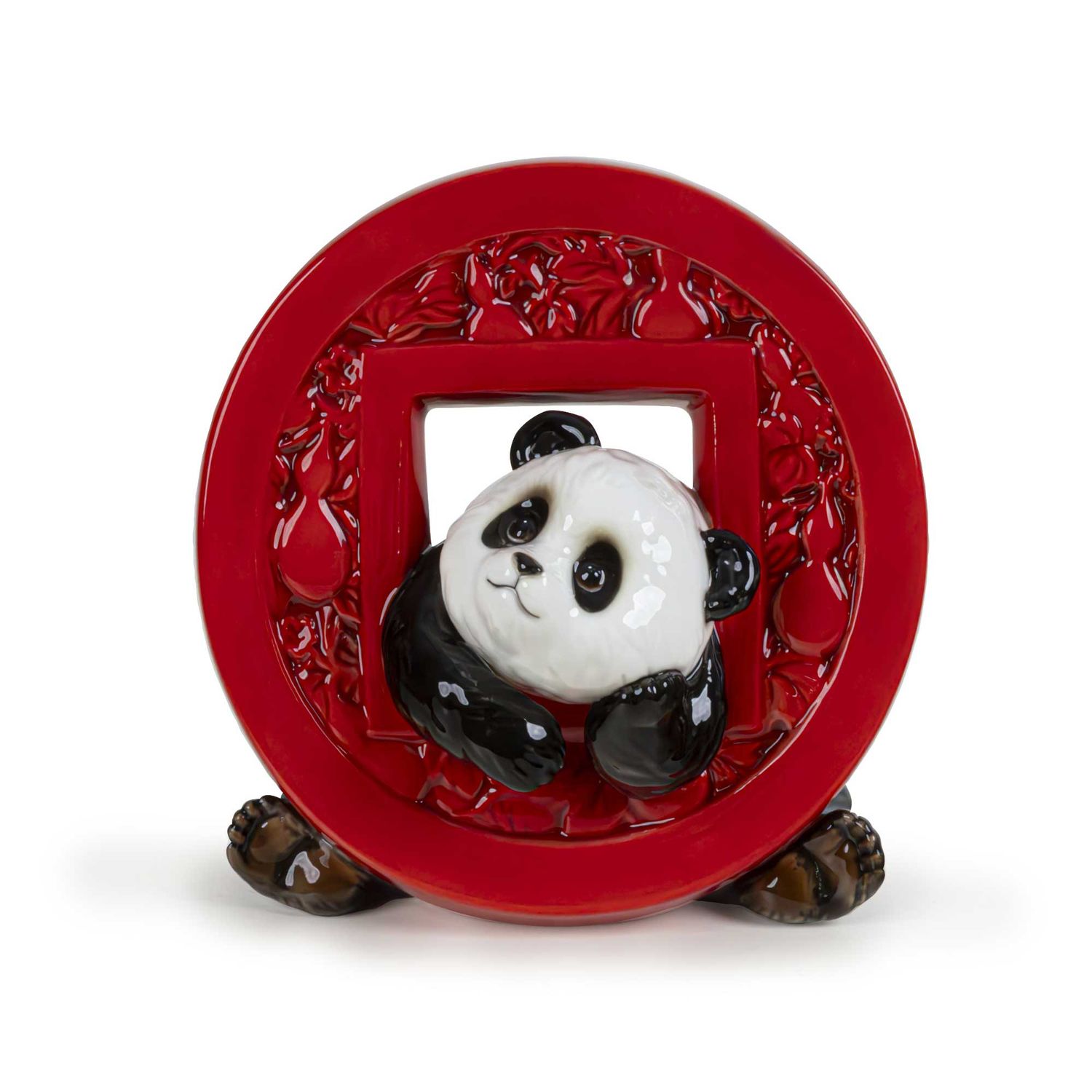 Franz Porcelain The Arrival Of Prosperity Panda Porcelain Figurine, MPN: FZ03999