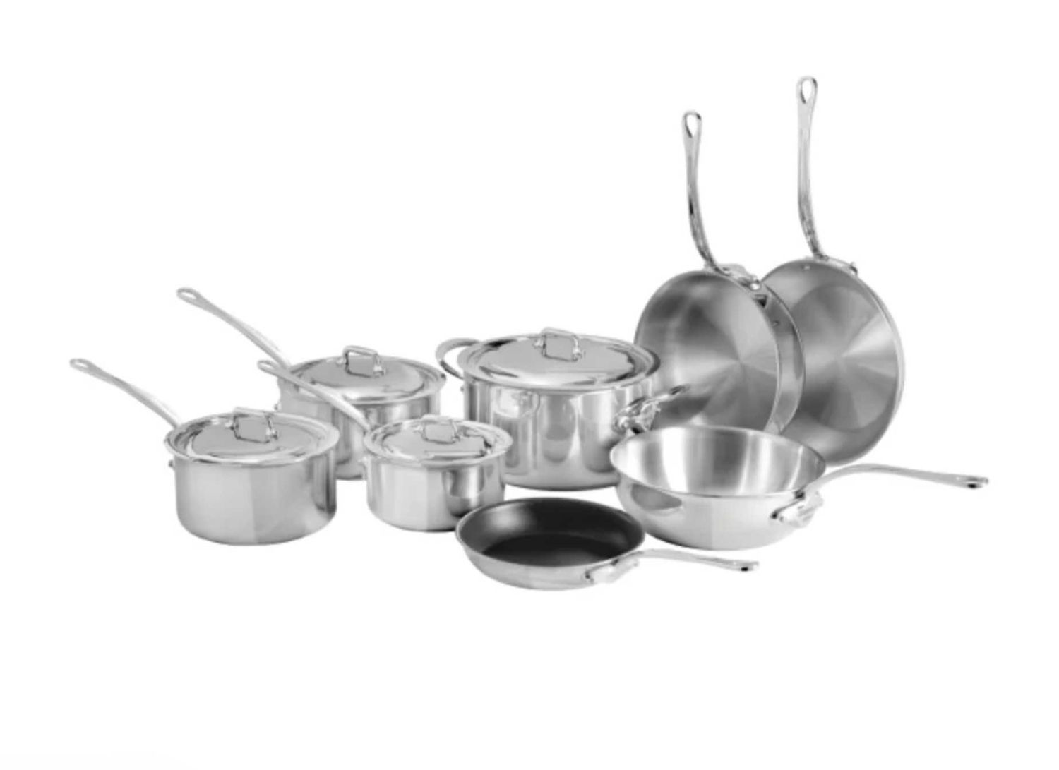 Mauviel M-Cook 12 Piece Cookware Set 520057,