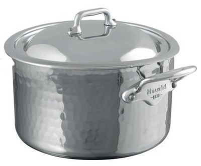 Mauviel M-Elite Cocotte with Loop 9 1/3 Inch 527526,