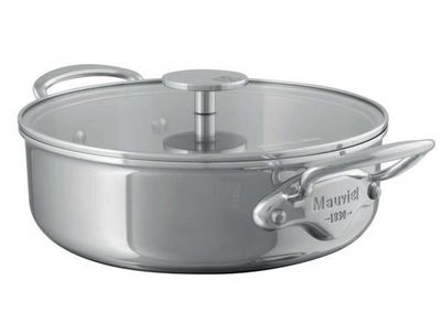Mauviel M-Cook Rondeau with Loop 9 1/3 Inch 523025, 3574905230253