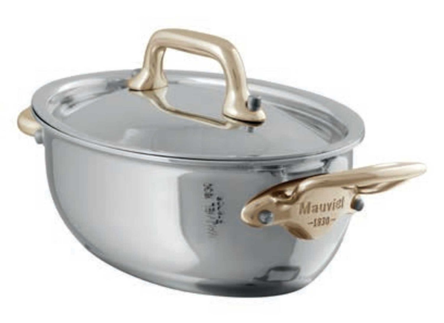 Mauviel M-Minis Cocote Ovale A/C 12 Inch 353313, 3574903533134