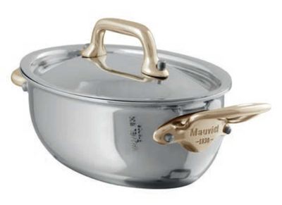 Mauviel M-Minis Cocote Ovale A/C 12 Inch 353313, 3574903533134