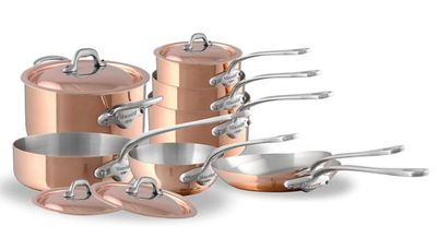 Mauviel M-150S 12 Piece Cookware Set 610045,