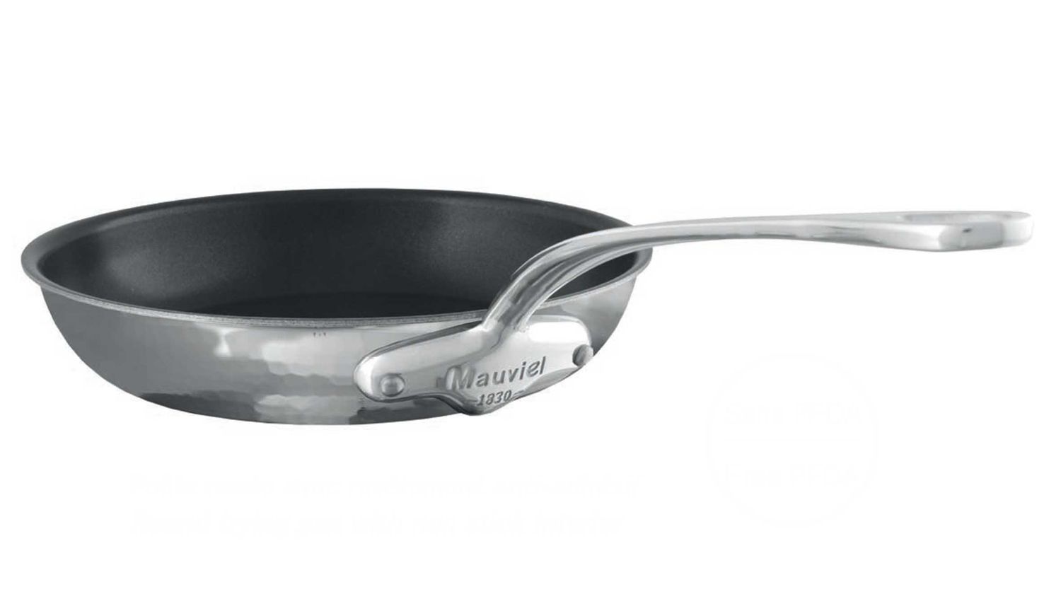 Mauviel M-Elite Fry Pan Eclipse 9 1/3 Inch 527824, 3574905278248