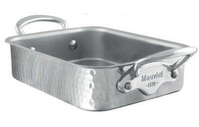 Mauviel M-Elite Roasting Pan 7.1 x 5.5 Inch 529118, 3574905291186