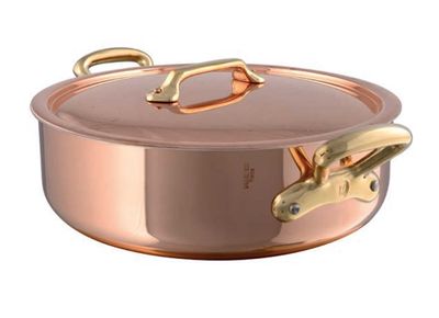 Mauviel M-200 B Rondeau with Loop 9 1/3 Inch 683025, 3574906830254