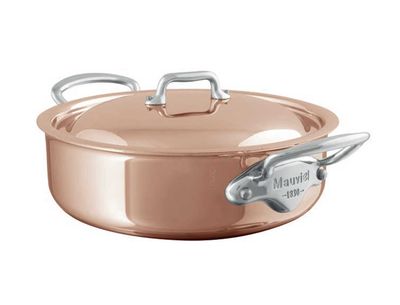 Mauviel M-6 S Rondeau with Loop 9 1/3 Inch 53025, 3574900530259