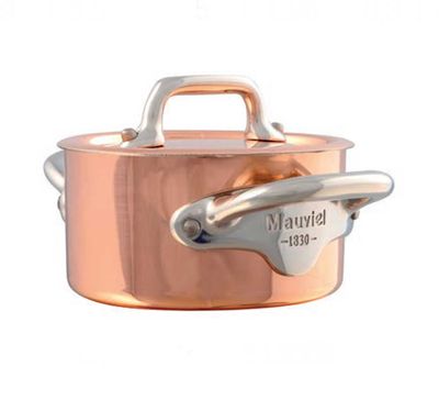 Mauviel M-Minis Cocotte with Loop 3 1/2 Inch 613009, 3574906130095