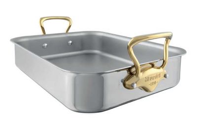 Mauviel M-Cook B Roasting Pan 11.8 x 8.7 Inch 351730, 3574903517301