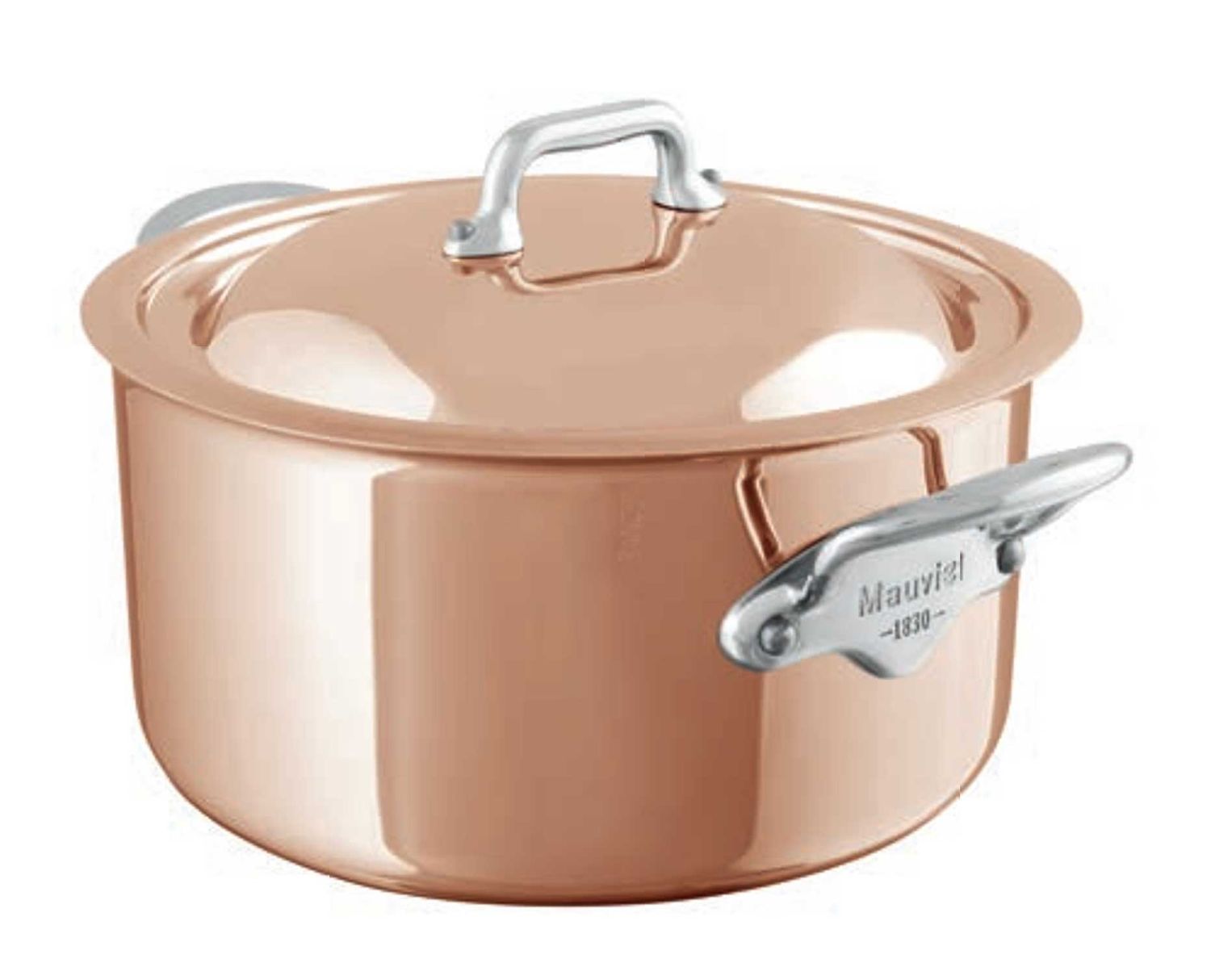 Mauviel M-6 S Cocotte with Loop 7 4/5 Inch 53121, 3574900531218