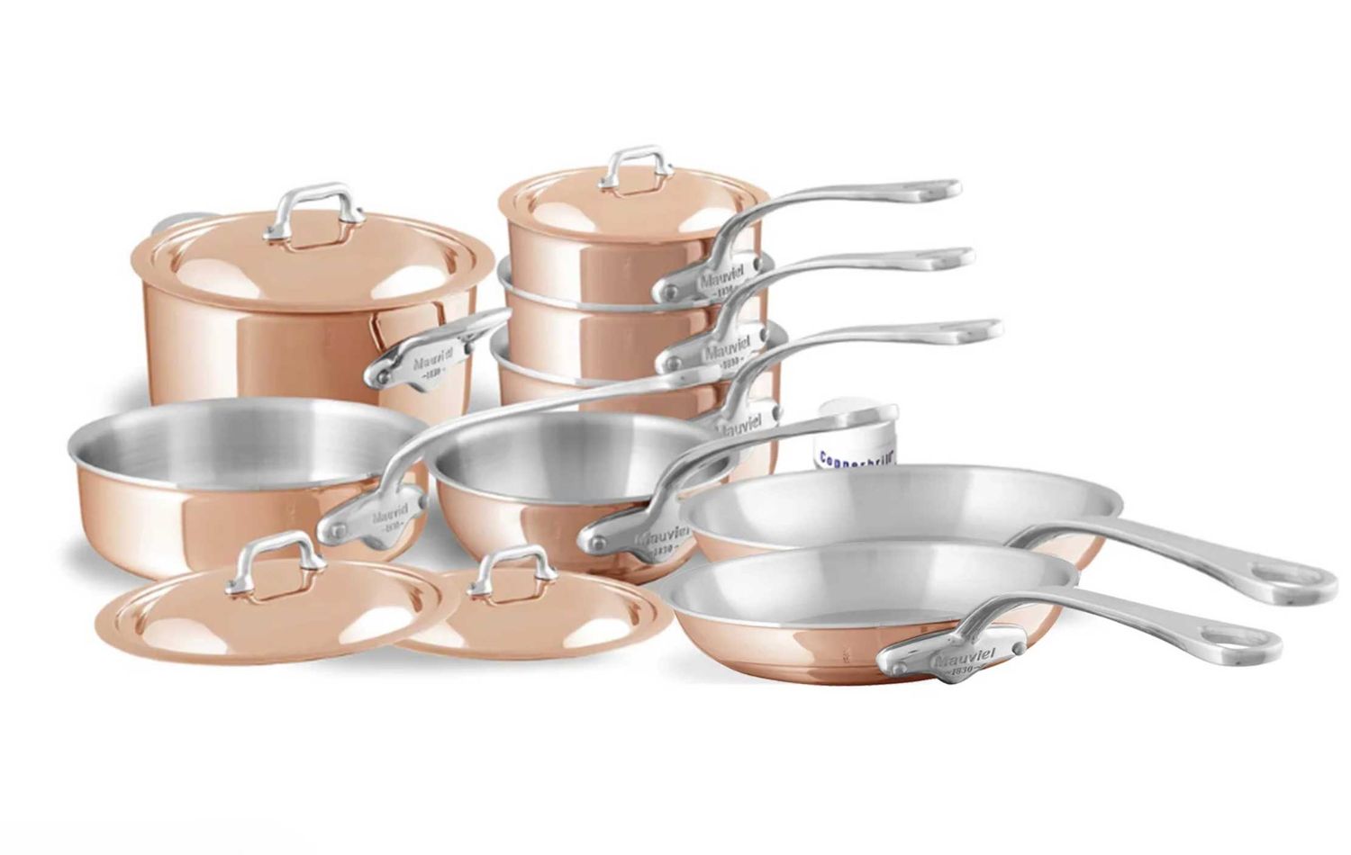 Mauviel M-6S 12 Piece Cookware Set 050000,