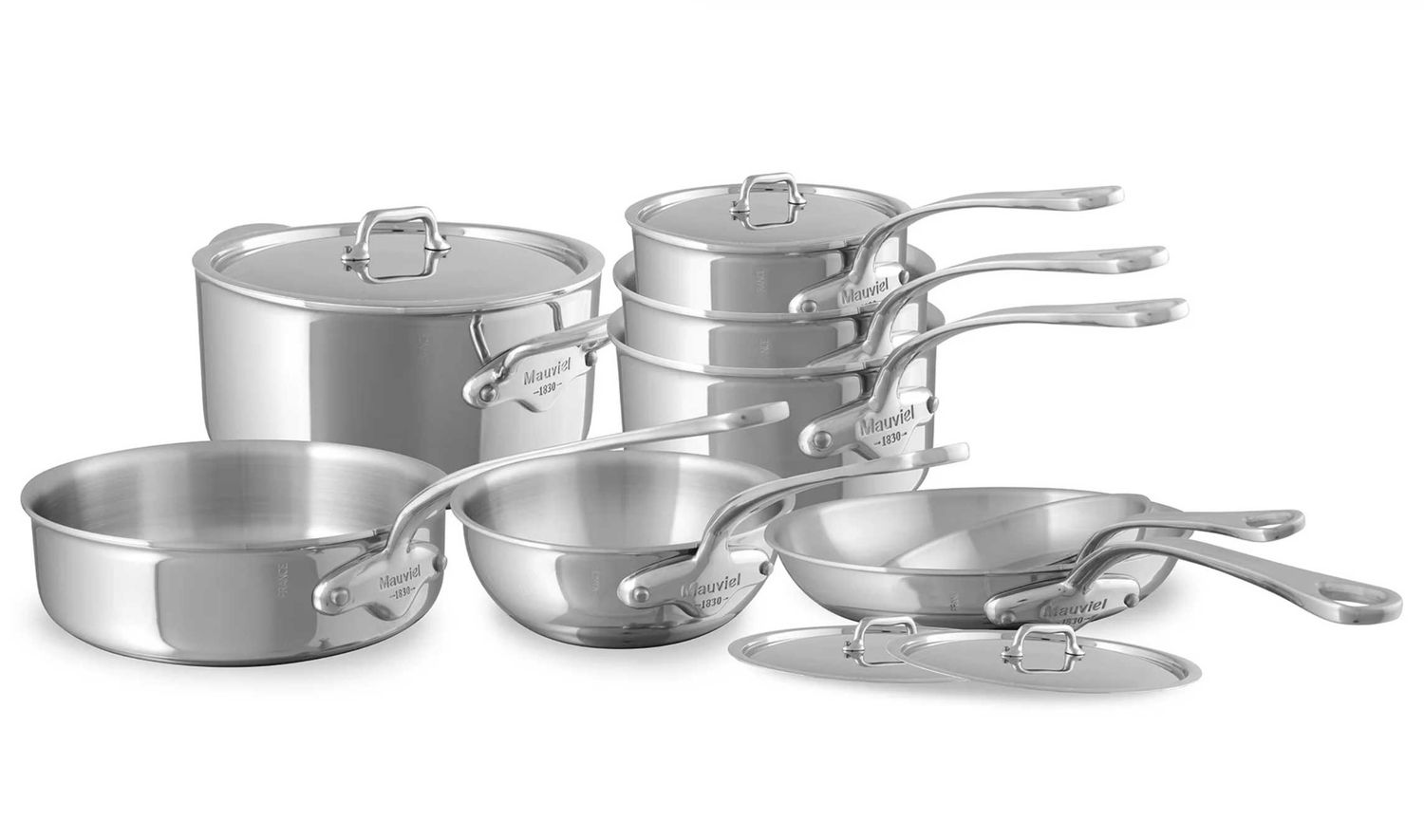 Mauviel M-Urban 4 12 Piece Cookware Set 409004,