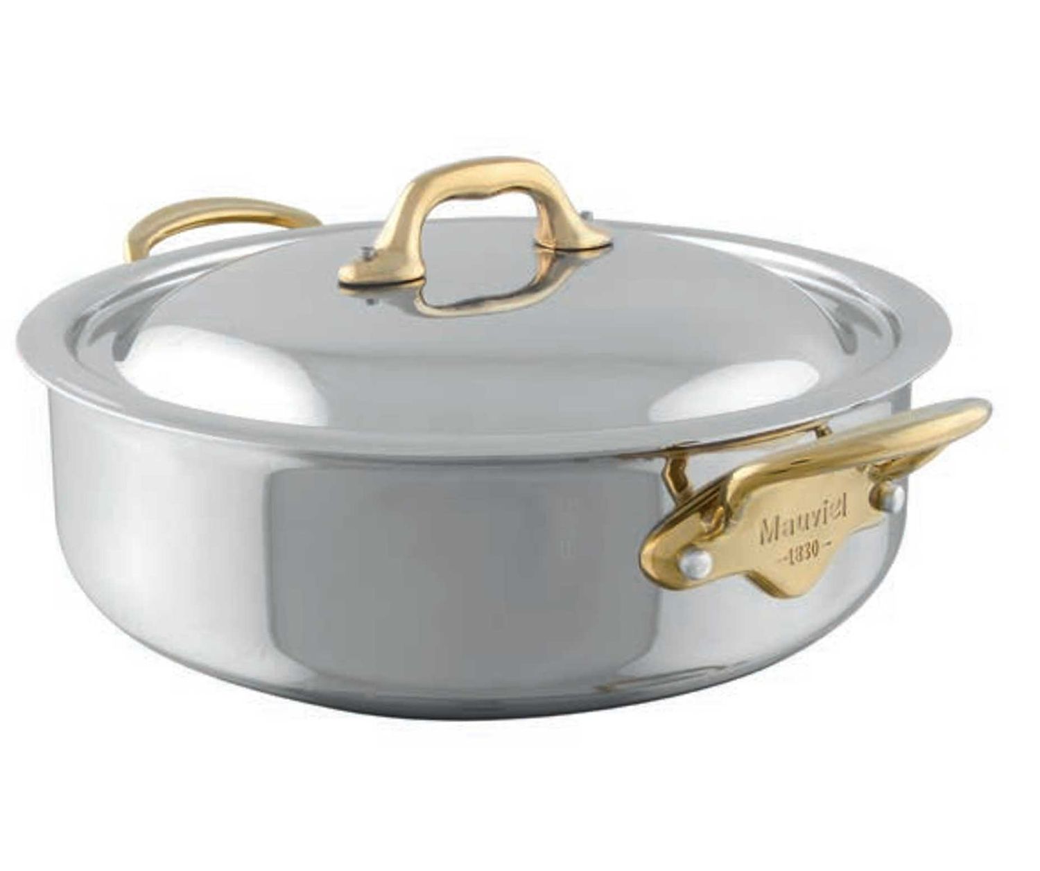 Mauviel M-Cook B Rondeau with Loop 9 1/3 Inch 353025, 3574903530256