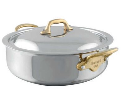 Mauviel M-Cook B Rondeau with Loop 9 1/3 Inch 353025, 3574903530256