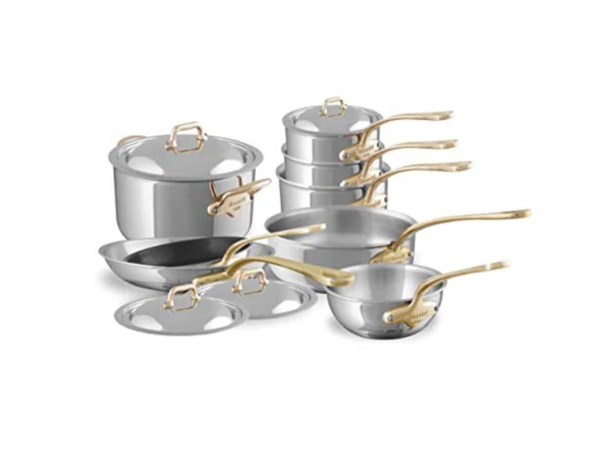 Mauviel M-Cook B 12 Piece Cookware Set 350000,