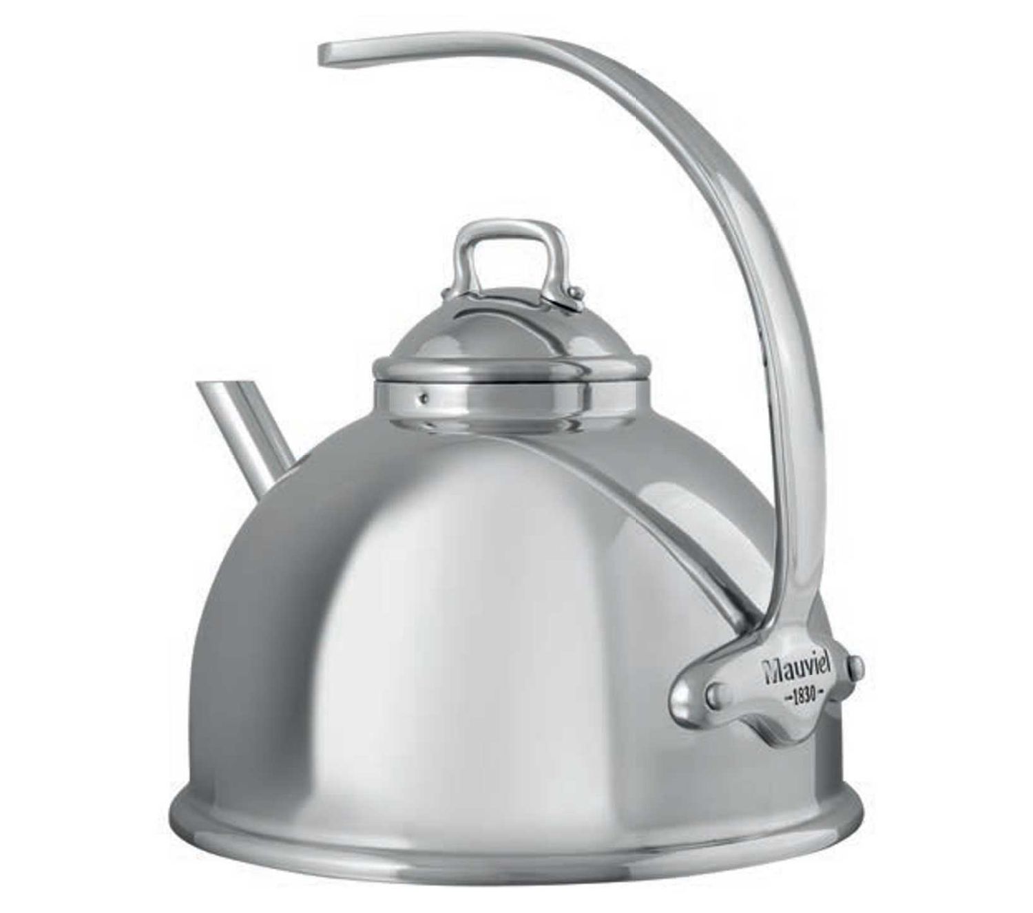 Mauviel Stainless Steel Kettle From The Table Collection 446001, 3574904460019