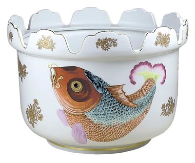 Mottahedeh Dallas Museum Carp Cachepot DM1870