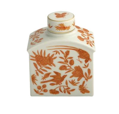 Mottahedeh Sacred Bird &amp; Butterfly Tea Flask HC692