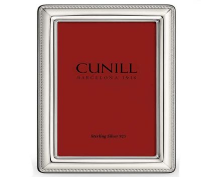 Cunill America Cord 5 x 7 Inch Picture Frame .925 Sterling, MPN: 4057