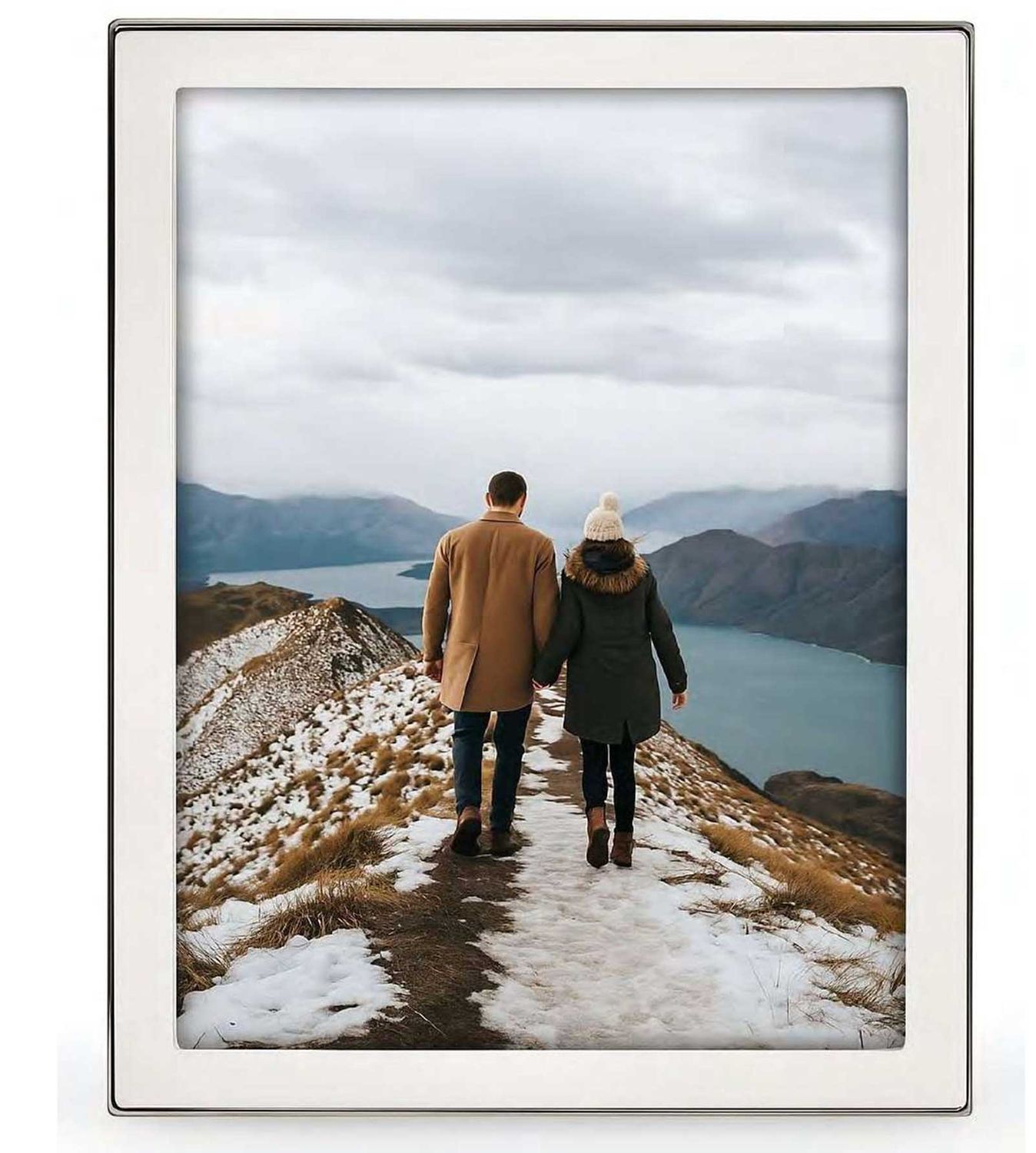 Cunill America Oxford 8 x 10 Inch Picture Frame .925 Sterling, MPN: 9880