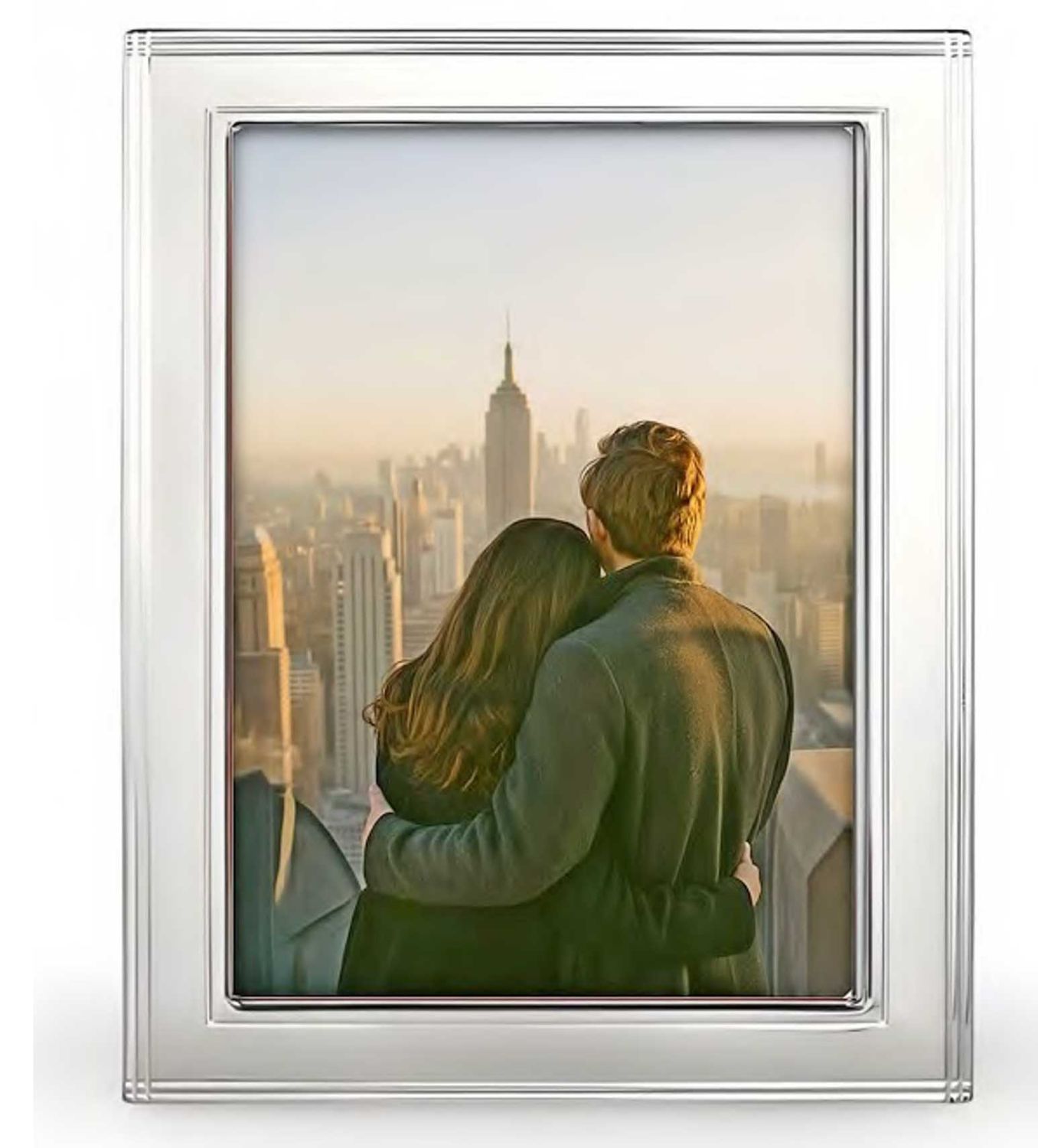 Cunill America Madison 5 x 7 Inch Picture Frame Silverplated, MPN: 9057B