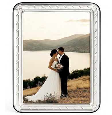 Cunill America Manchester Notch 8 x 10 Inch Picture Frame .925 Sterling, MPN: 188080