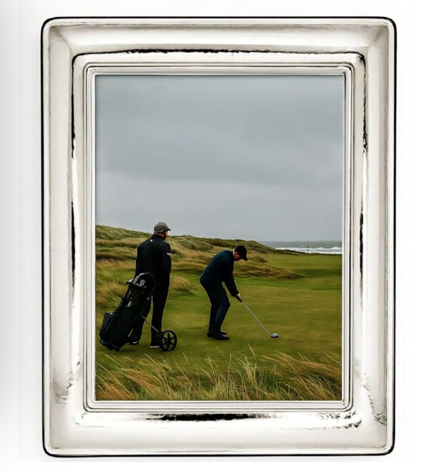 Cunill America Blacksmith 8 x 10 Inch Picture Frame .925 Sterling, MPN: 4180