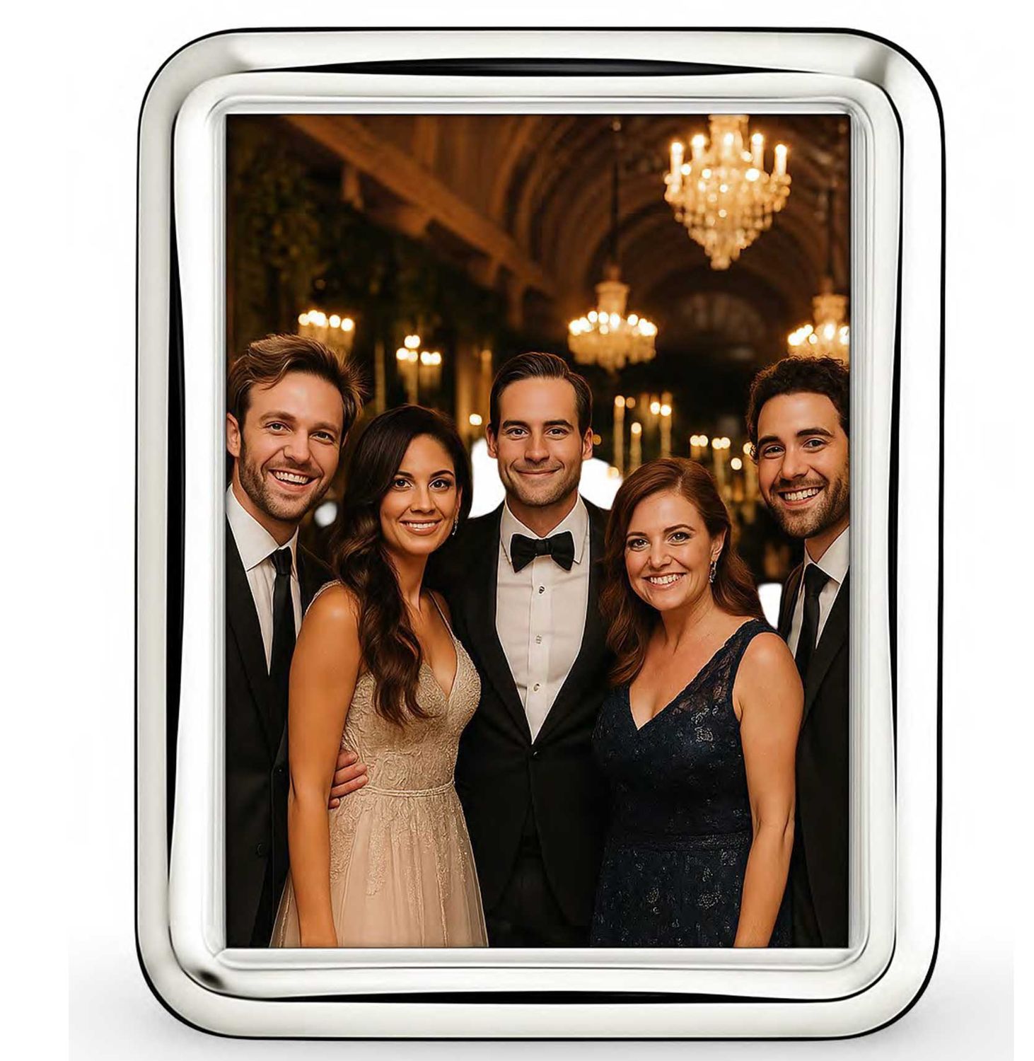 Cunill America Nova 8 x 10 Inch Picture Frame .925 Sterling, MPN: 84780