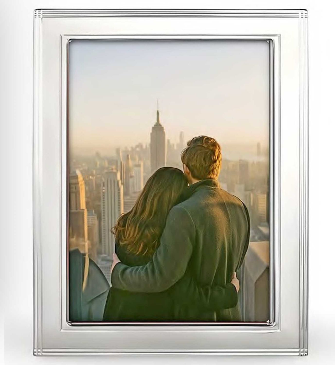 Cunill America Madison 8 x 10 Inch Picture Frame .925 Sterling, MPN: 9080