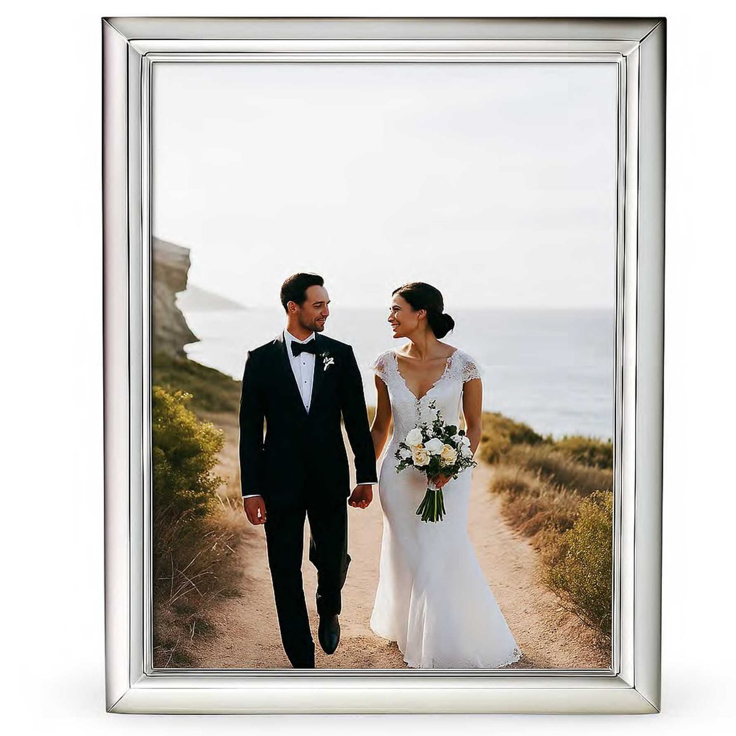Cunill America Danube 7.5 x 9.5 Picture Frame Silverplated, MPN: 87179B