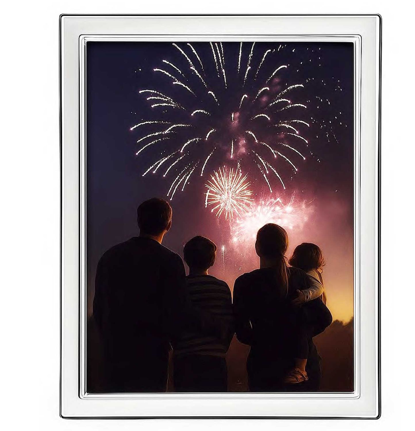 Cunill America Contemporary Plain 8 x 10 Inch Picture Frame .925 Sterling, MPN: 86680