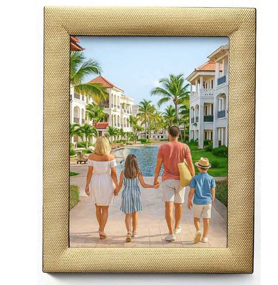 Cunill America Cleo 4 x 6 Inch Picture Frame 24k Gold Plated, MPN: 242125G