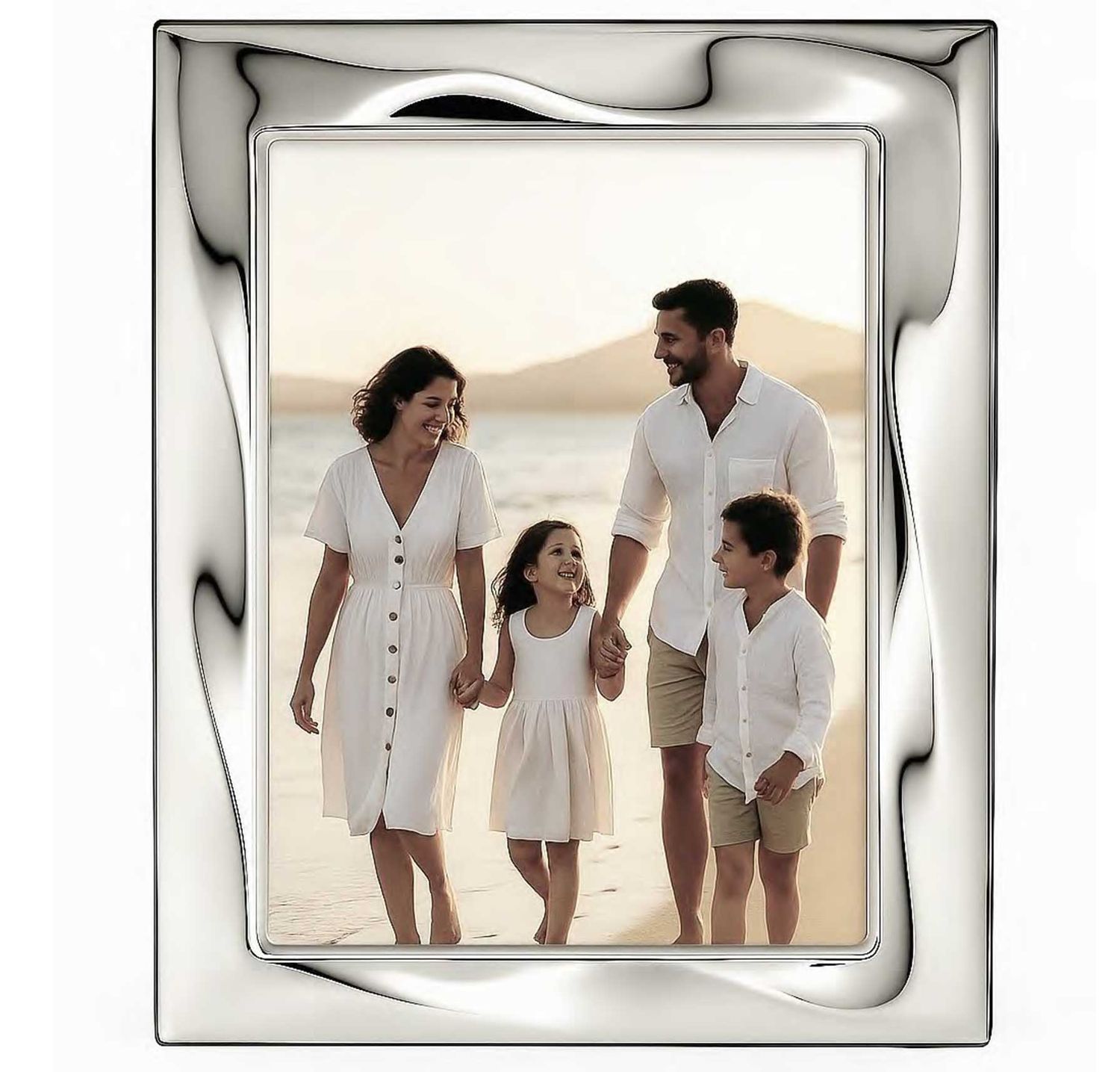 Cunill America Dunes 8 x 10 Inch Picture Frame .925 Sterling, MPN: 7980