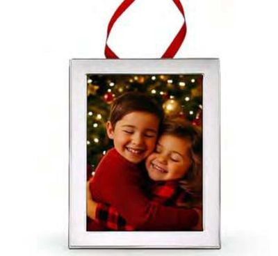Cunill America Tiffany Plain 2.5 x 3.5 Inch Ornament Picture Frame with 2 Backs .925 Sterling, MPN:…