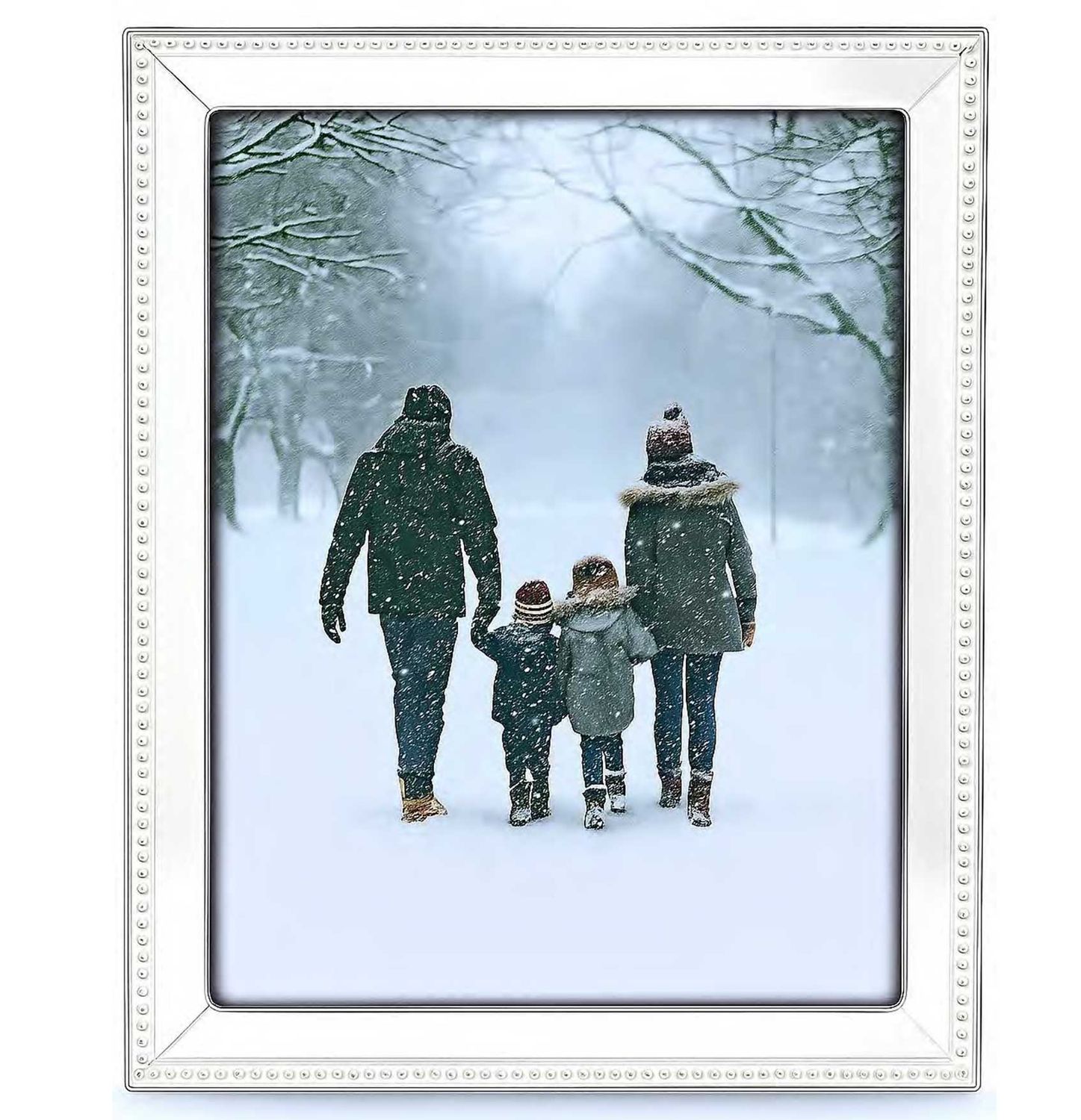 Cunill America Bead Bevel 4 x 6 Inch Picture Frame Silverplated, MPN: 189346B