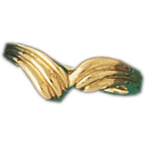 Dazzlers 14k Yellow Gold Fashionable Pattern Ring, MPN: DZ-1479