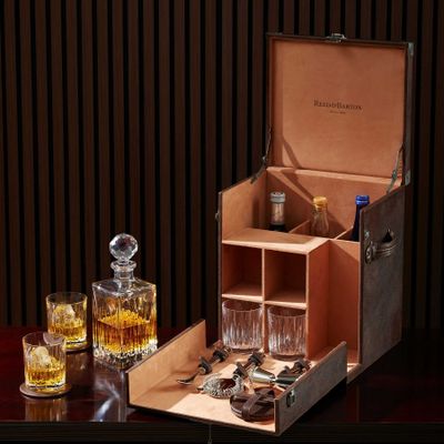 Reed and Barton 200th Anniversary Soho Travel Bar Box Gift Set 897307 735092269935