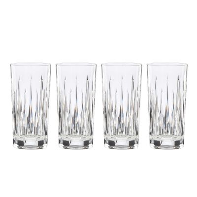 Reed and Barton Soho Crystal Highball Glasses Set of 4 895094 735092269478