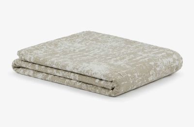 Lanerossi Sorrento Bedspread Blanket in Cotton Beige