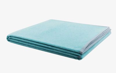 Lanerossi Cortina Blanket in Pure Wool Single Acqua