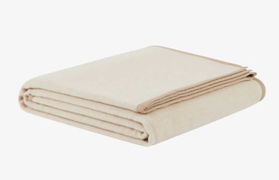 Lanerossi Cortina Blanket in Pure Wool King Beige