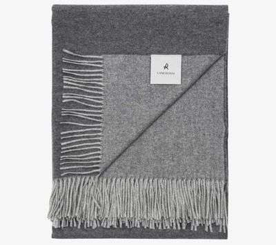 Lanerossi Ulisse Throw in Pure Wool Throw Antracite