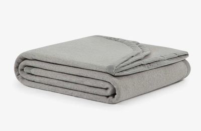 Lanerossi Thermocoperta Color Blanket in Pure Wool Grigio